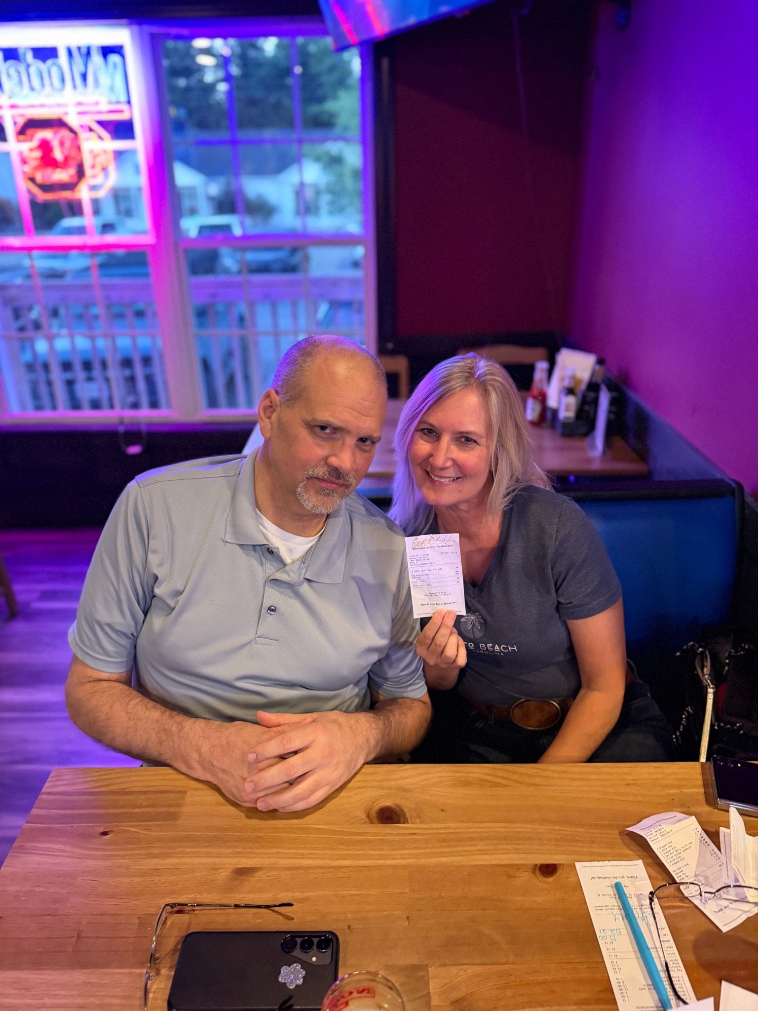 Music bingo guests celebrating at Charter 803